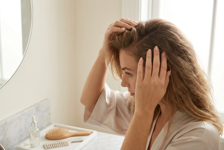 Coiffure et golfes temporaux : comment coiffer les cheveux pour densifier la ligne frontale