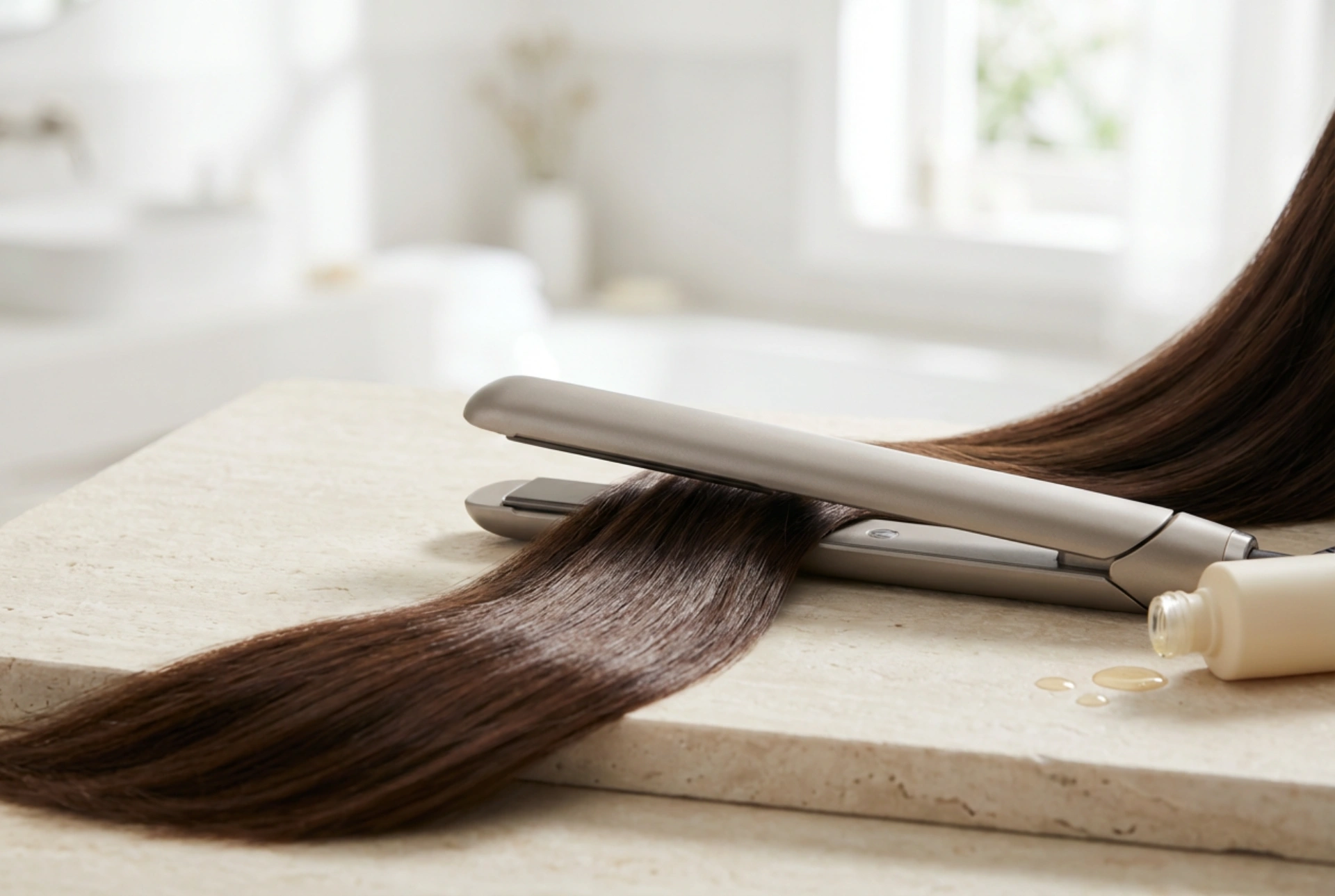 Lisseurs de cheveux : plaques, températures et comment obtenir des mèches lisses et brillantes