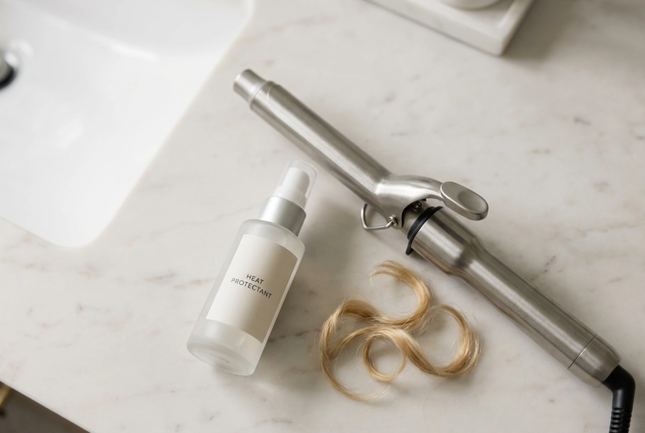 Fer à boucler pour cheveux courts : diamètres, techniques et protection des pointes
