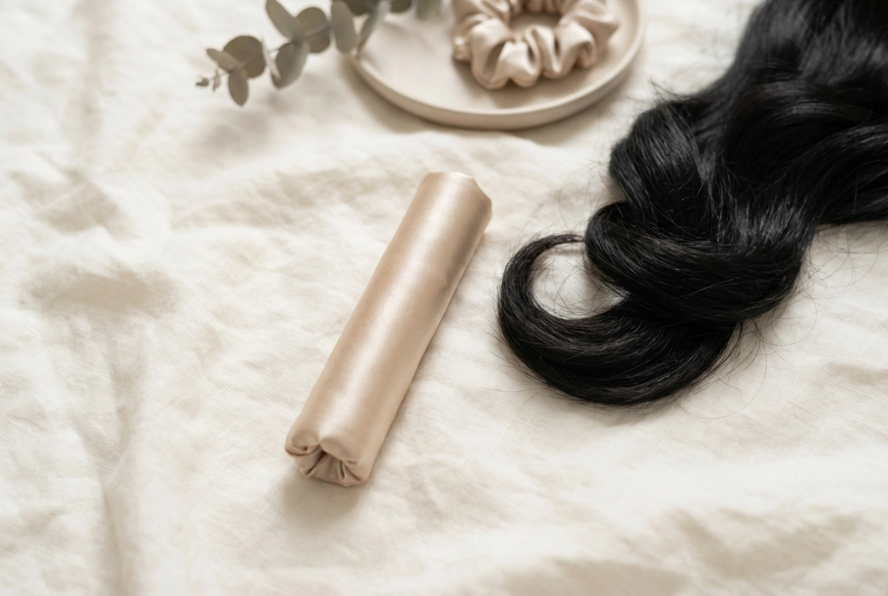 Le bigoudi en soie sans chaleur : comment enrouler et faire tenir ses boucles toute la nuit
