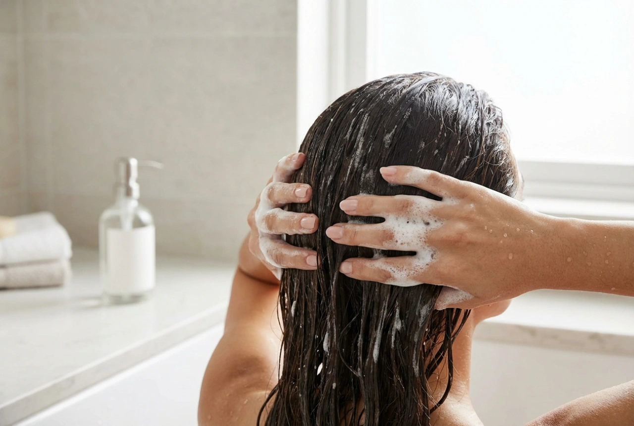 Étape par étape : shampooing fortifiant et techniques de lavage pour plus de force