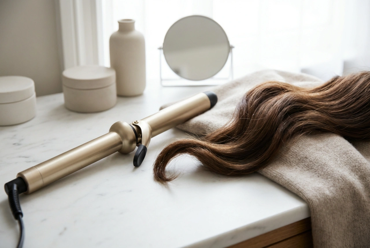 Fer à boucler pour grosses boucles : diamètre, technique et refroidissement