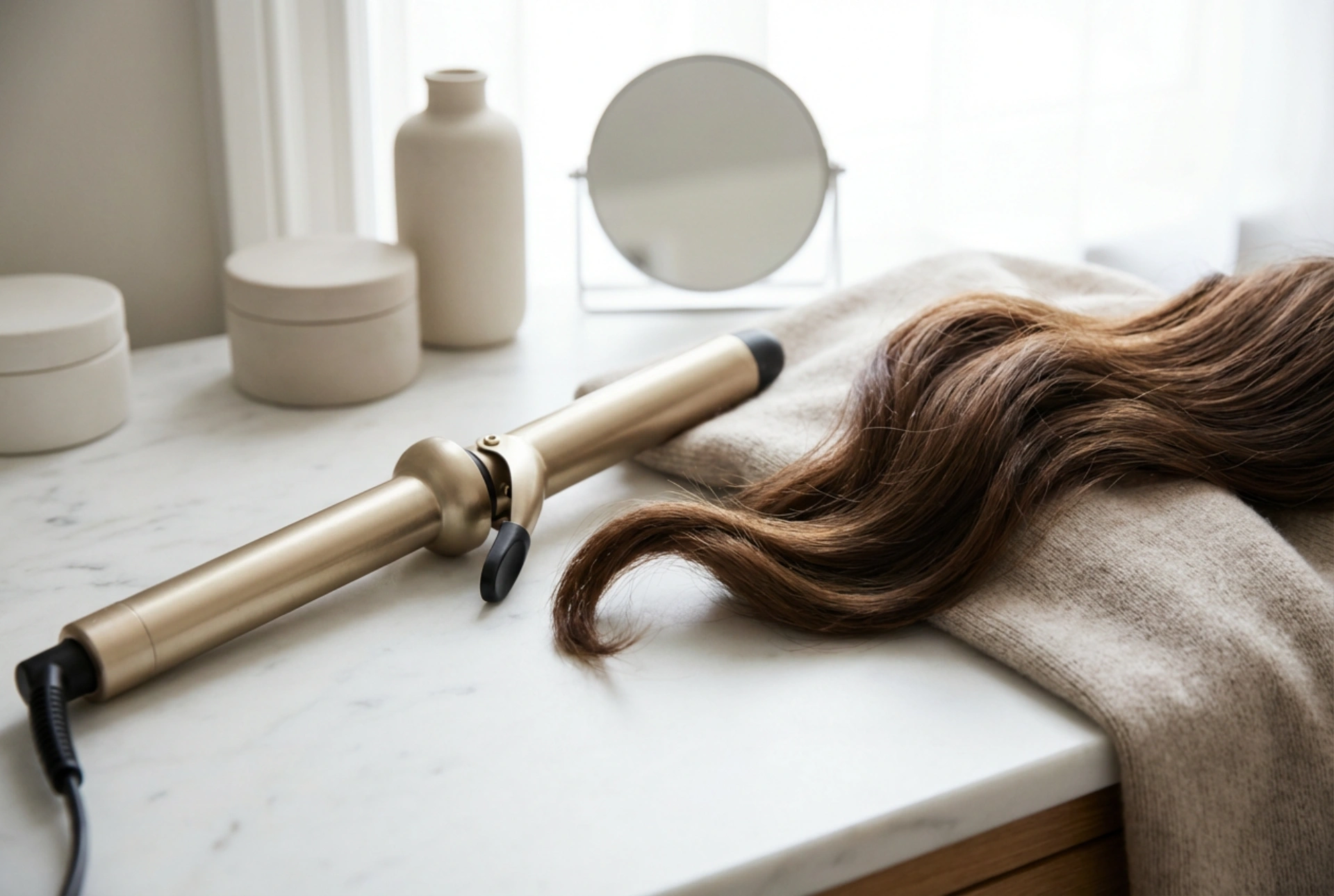 Fer à boucler pour grosses boucles : diamètre, technique et refroidissement