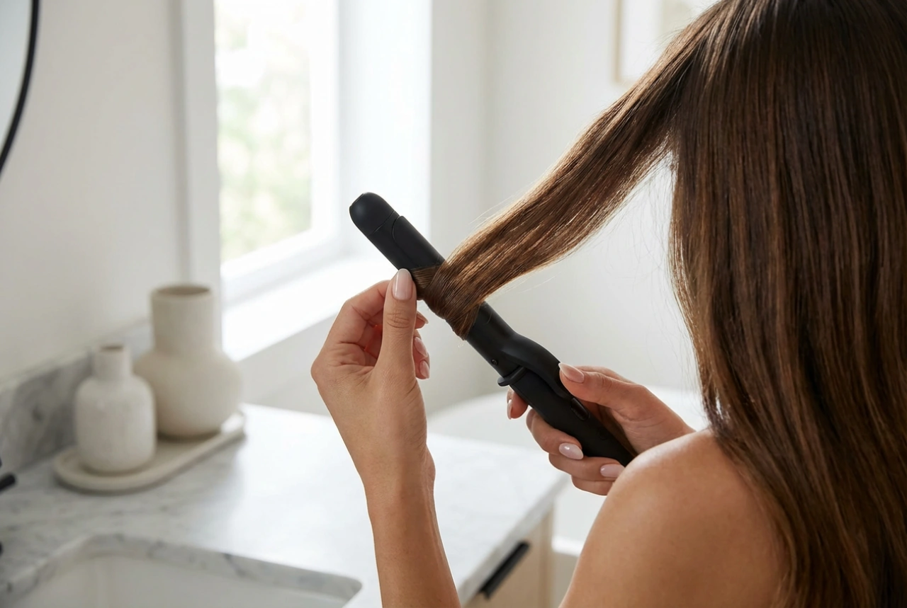 Fer à boucler pour cheveux longs : sections, temps de pose et boucles durables