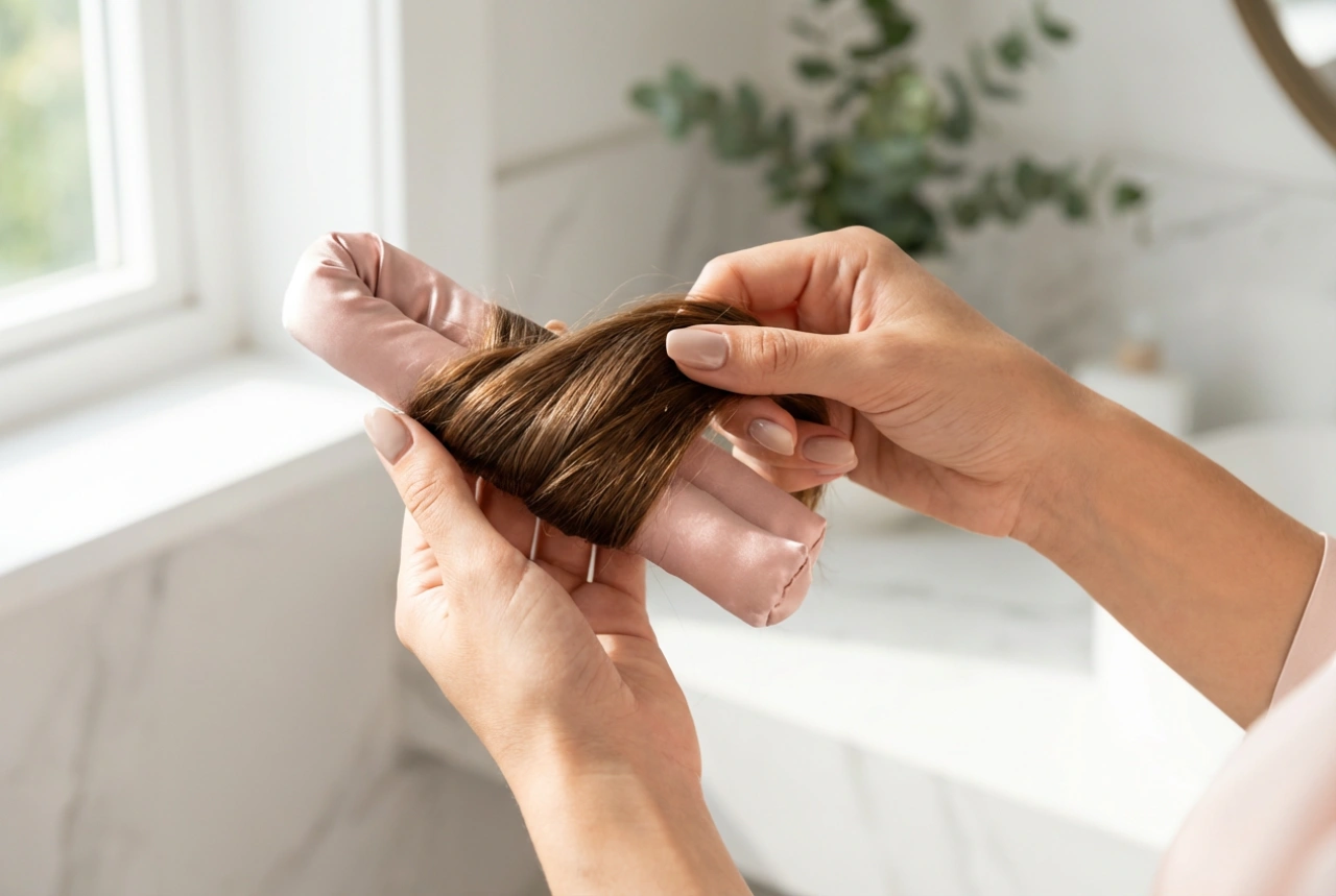 Bigoudi en satin : comment l'utiliser pour des boucles parfaites et durables