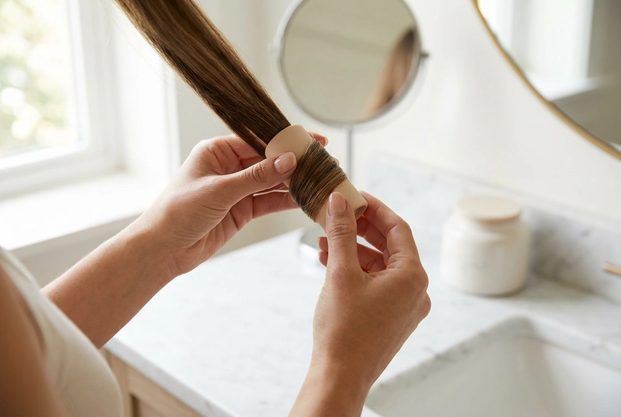 Rouleaux pour cheveux : techniques de pose et temps de maintien
