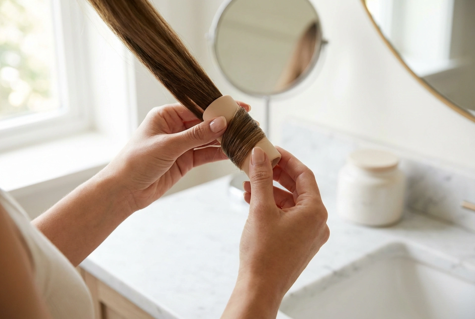 Rouleaux pour cheveux : techniques de pose et temps de maintien