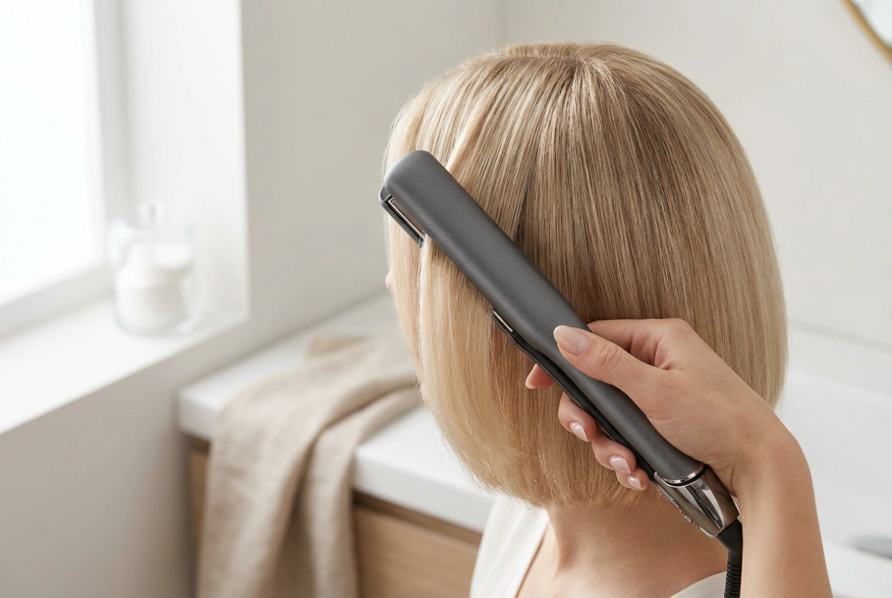 Mini-lisseur pour cheveux courts : un lissage précis dès la racine