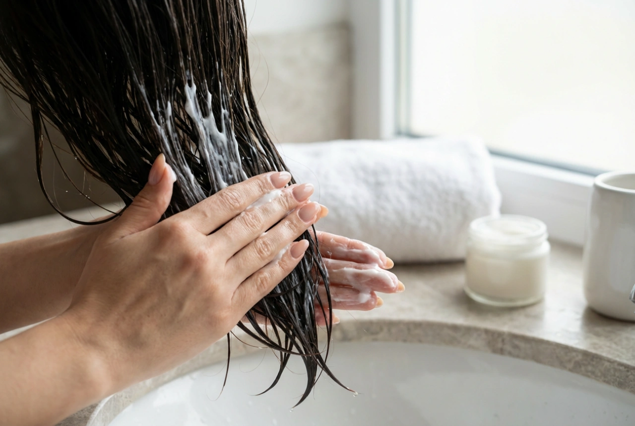 Masque capillaire étape par étape : application, temps de pose et rinçage