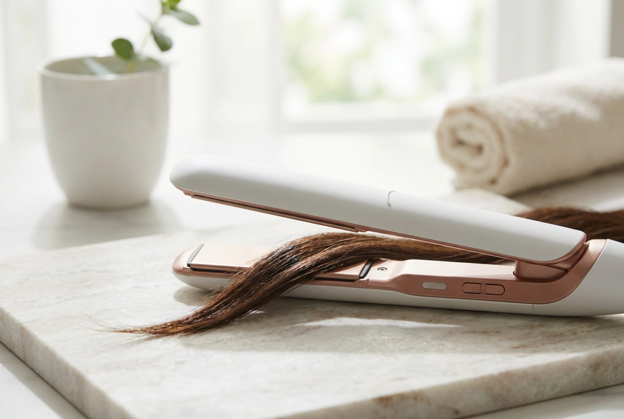 Lisseur respectueux des cheveux : revêtements, température et technique d'utilisation