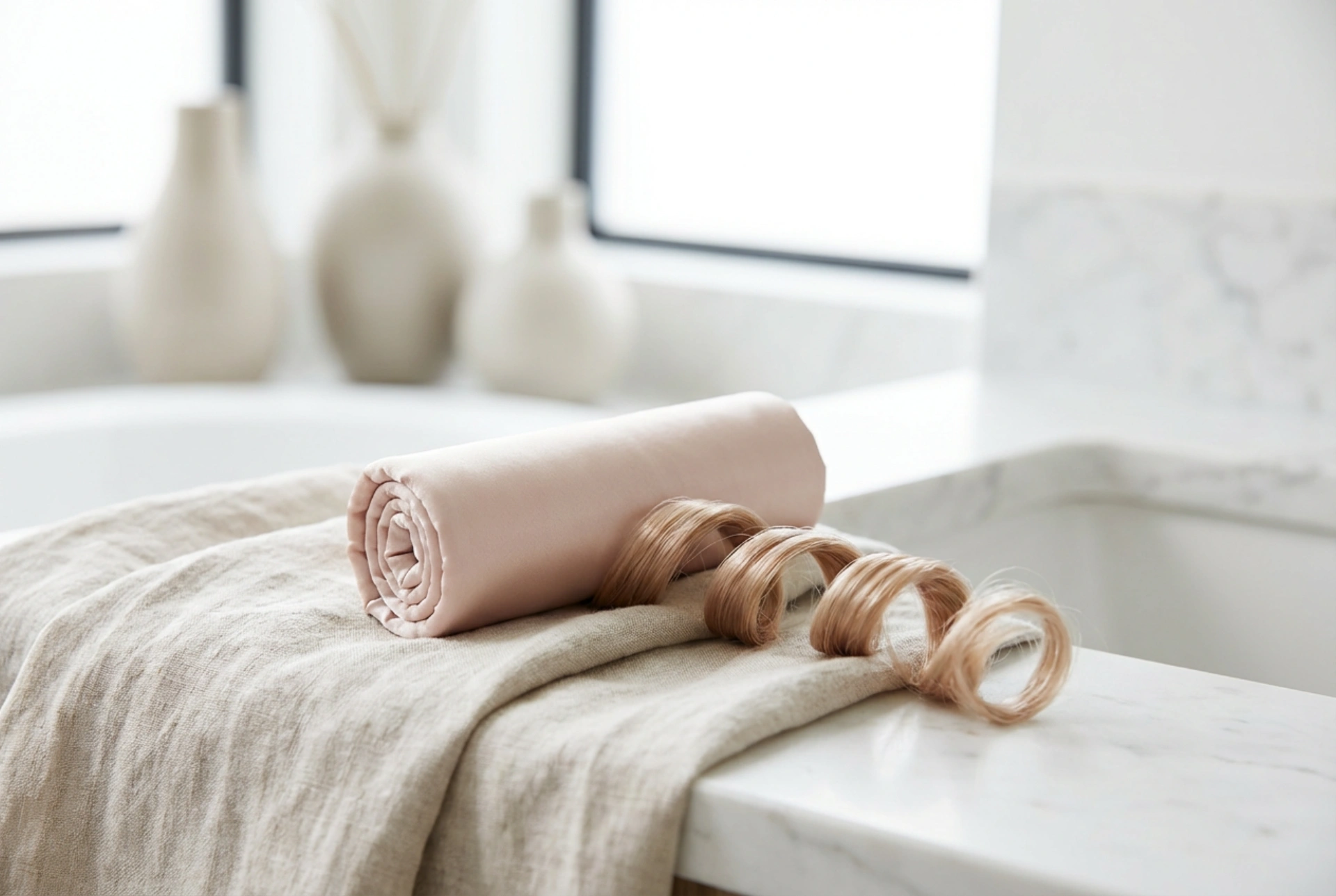 Le rouleau en soie pour cheveux : des boucles douces sans chaleur, comment débuter