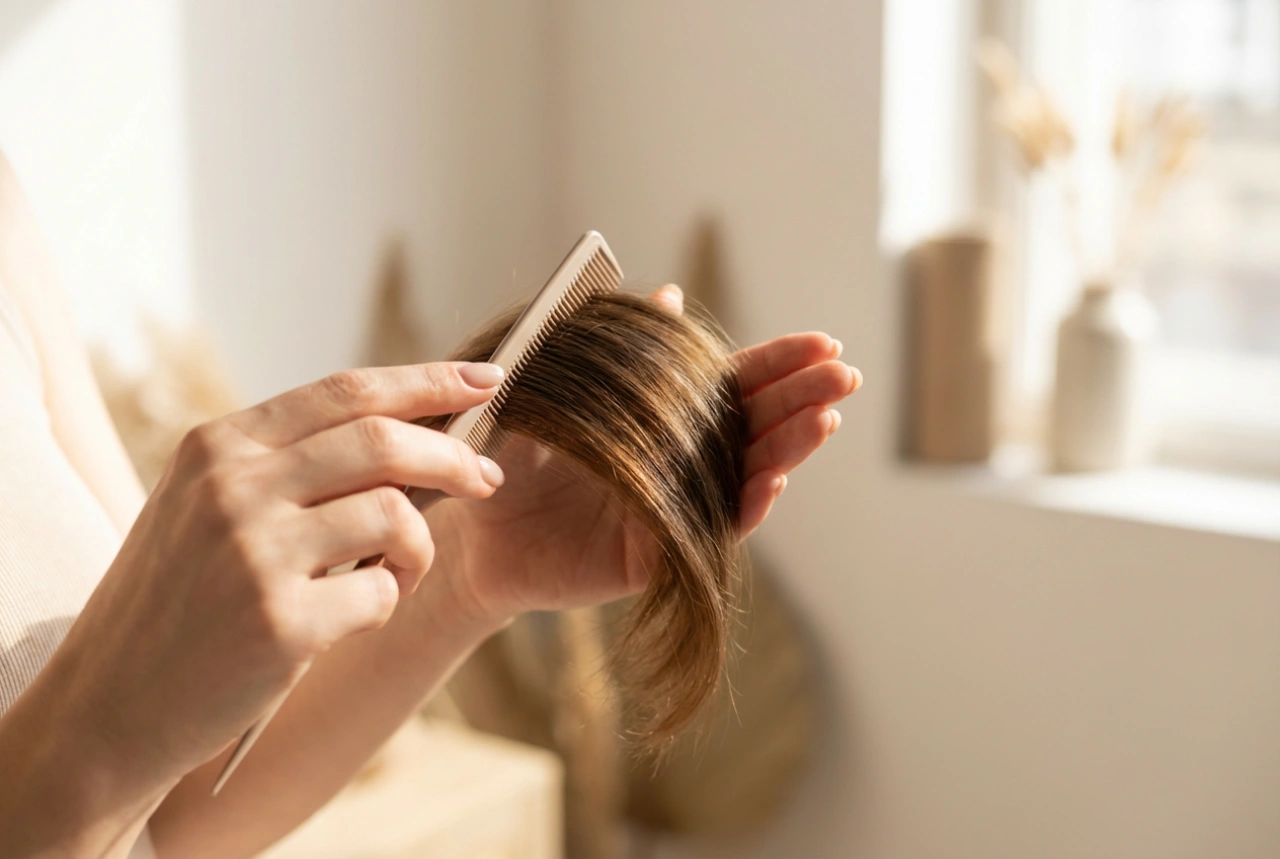 Crêpage des cheveux pas à pas : volume sans les abîmer