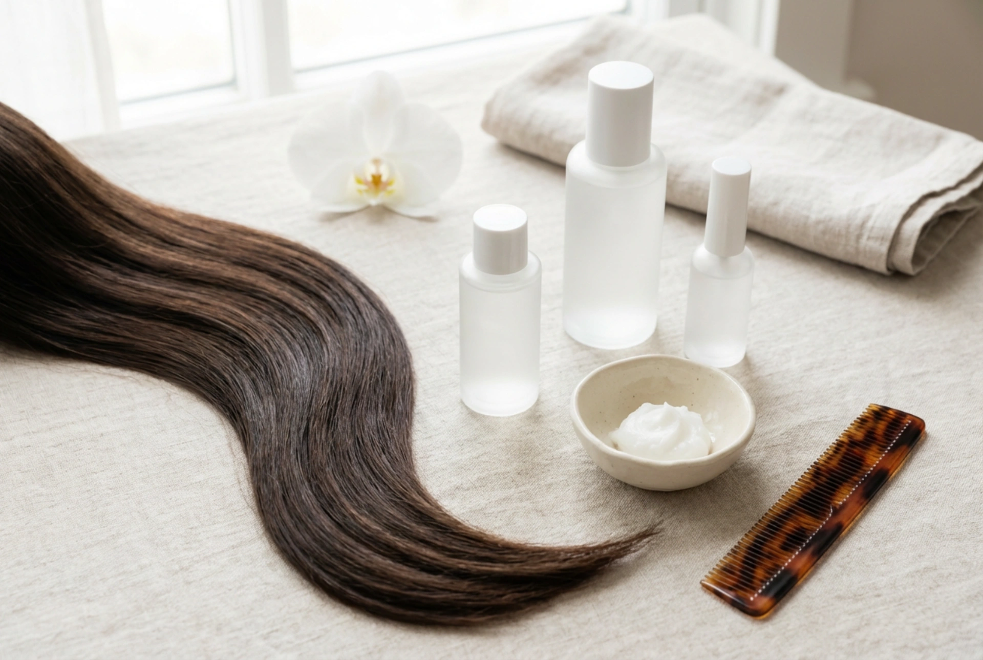 Lissage au lissage brésilien à la maison : préparation, application et coiffage