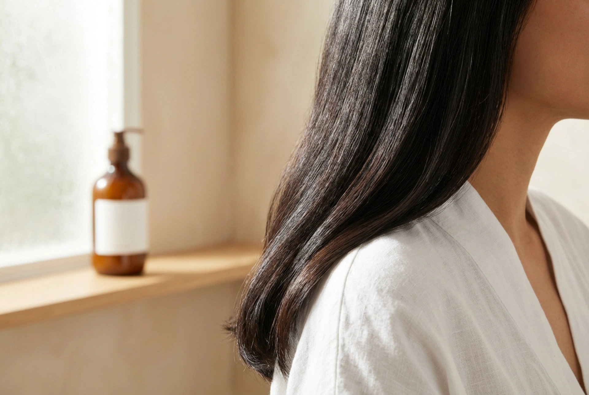 Après-shampoings émollients pas à pas : protection de la longueur et brillance