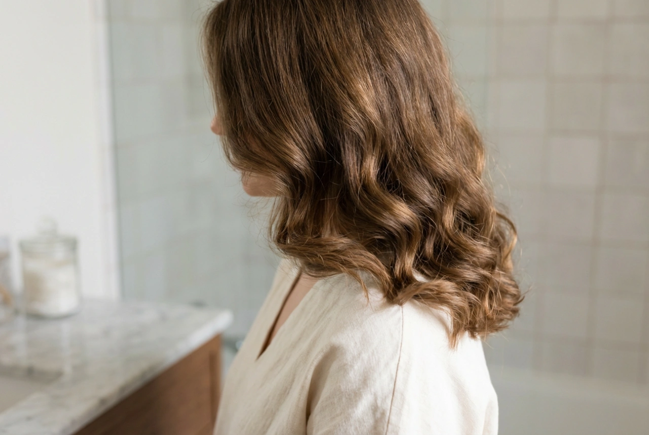 Ondulations sur cheveux mi-longs : techniques de coiffage et volume sans frisottis