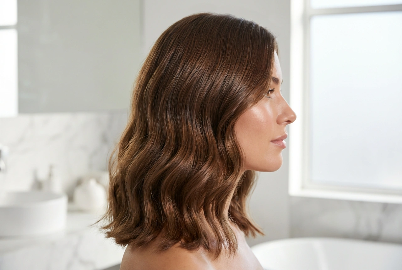 Coiffure : ondulations sur cheveux mi-longs, techniques de bouclage et volume