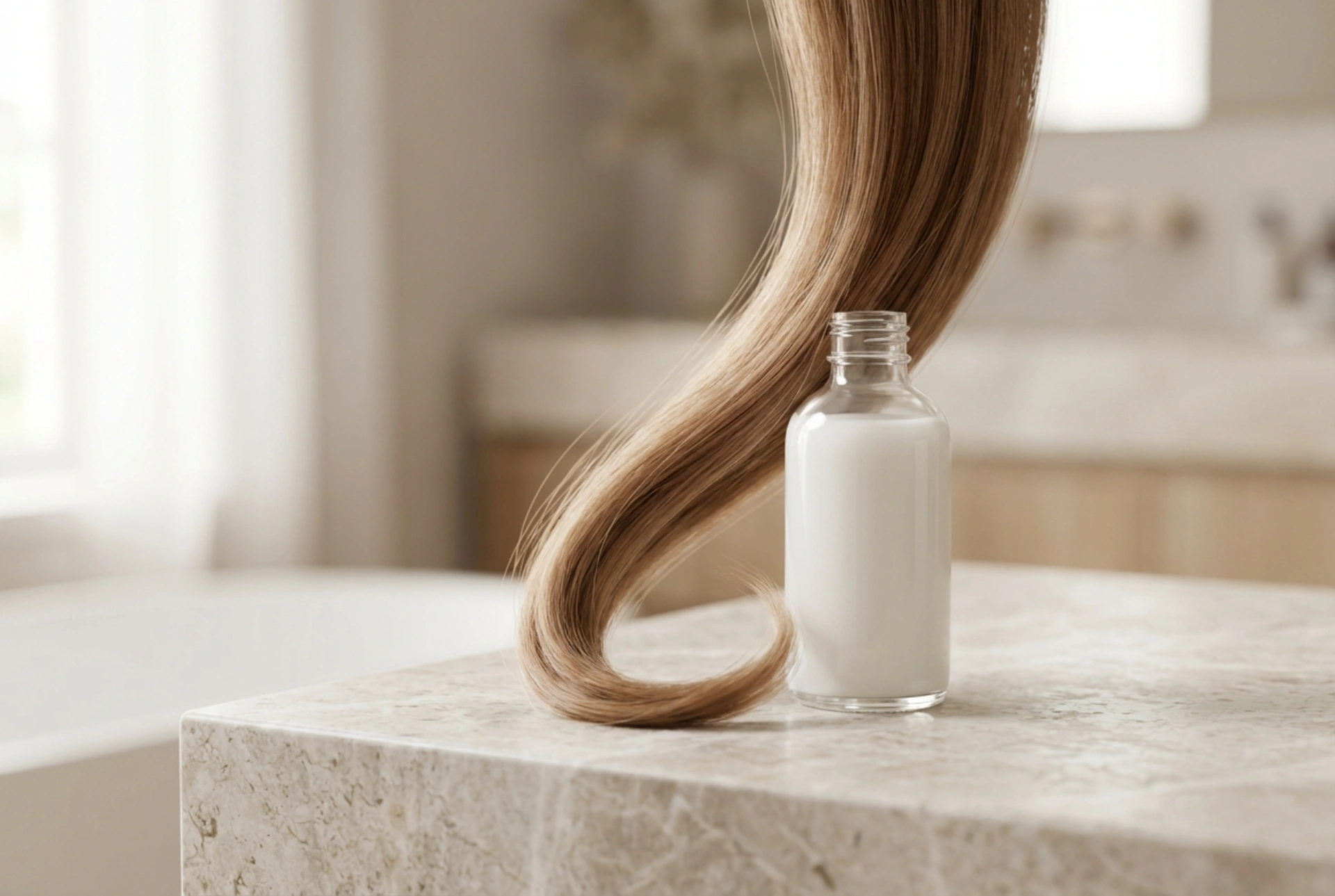 Le lait capillaire au quotidien : un lissage léger sans alourdir