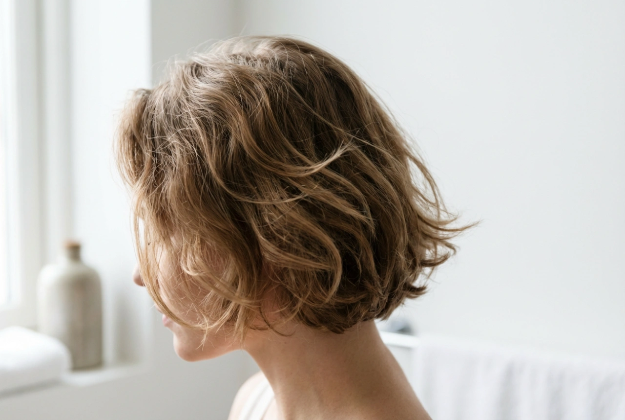 Ondulations légères sur cheveux courts : un effet naturel sans alourdir