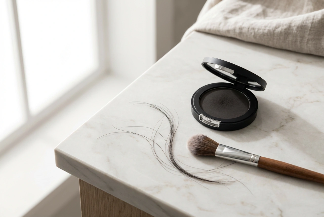 Poudre pour retouche racines : masquage rapide de la couleur et méthode d'application
