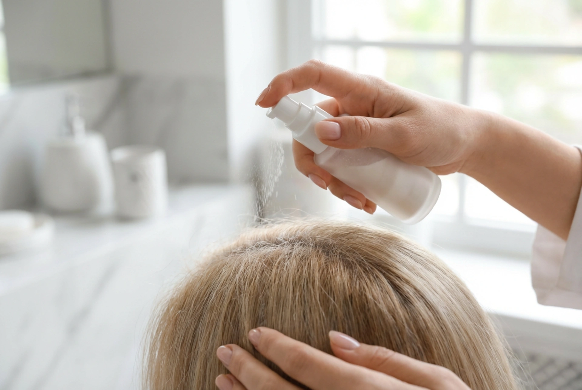 Comment fonctionne la poudre texturisante pour cheveux avec pompe et comment l'appliquer