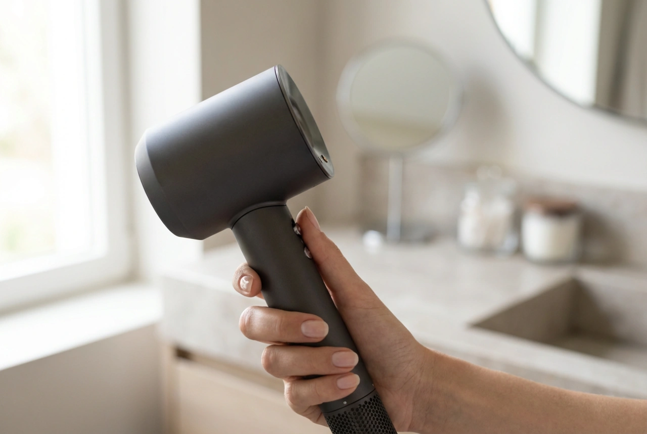 Sèche-cheveux professionnel : quelles différences et comment régler le flux d'air