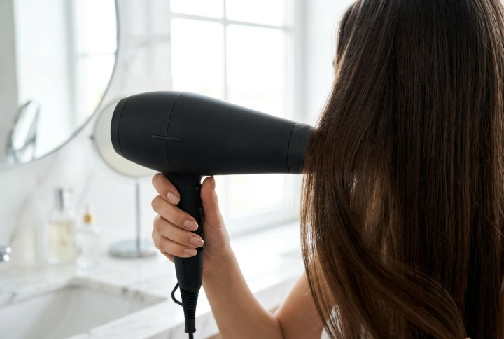 Sèche-cheveux puissant : combien de watts suffisent et comment sécher en toute sécurité