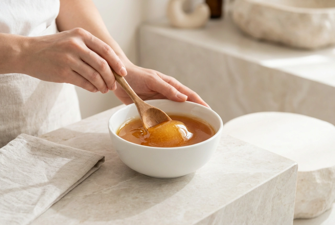 Épilation à la pâte de sucre maison : préparation du mélange et technique