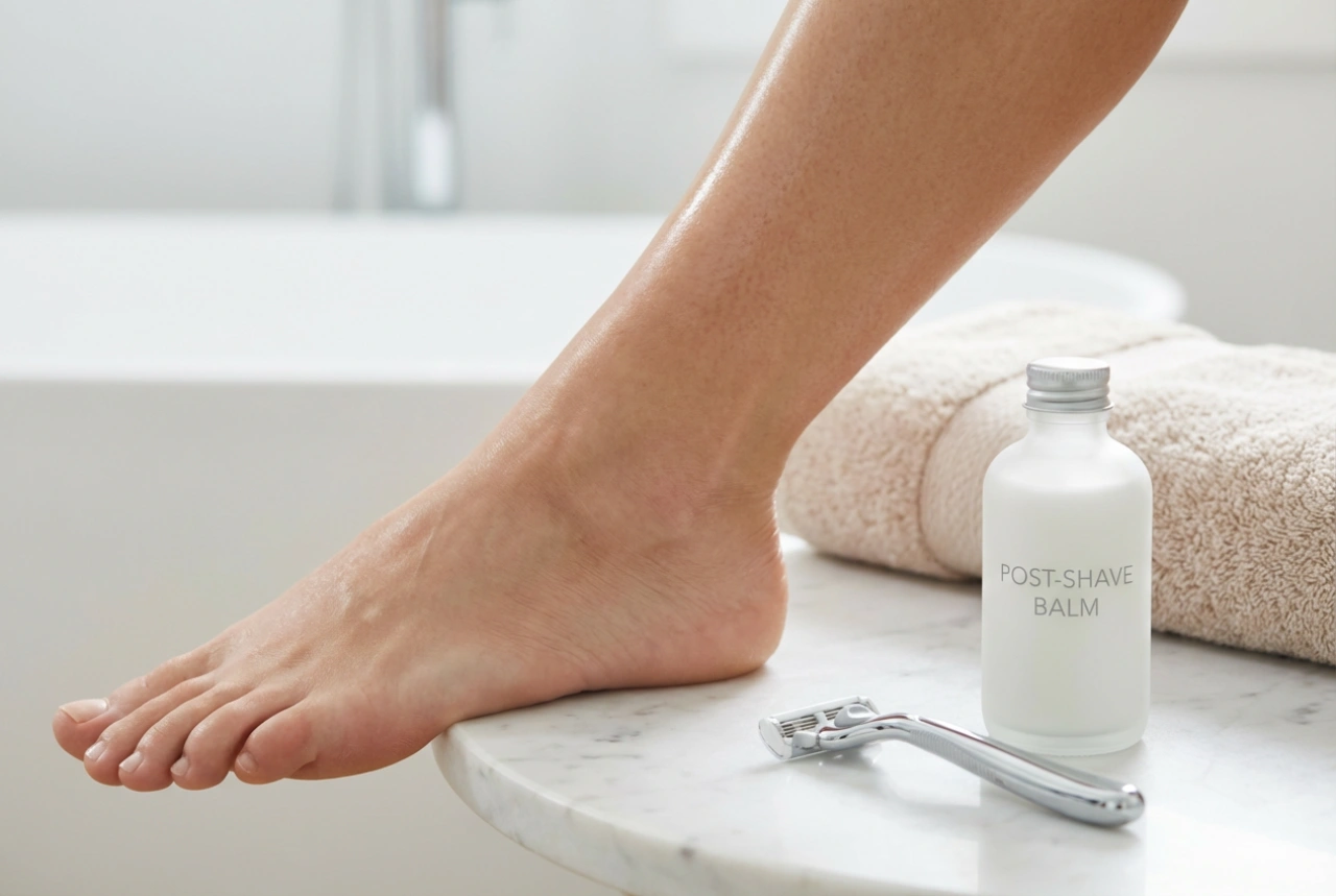 Rasage des jambes sans irritation : rasoir pour femmes et technique de soin