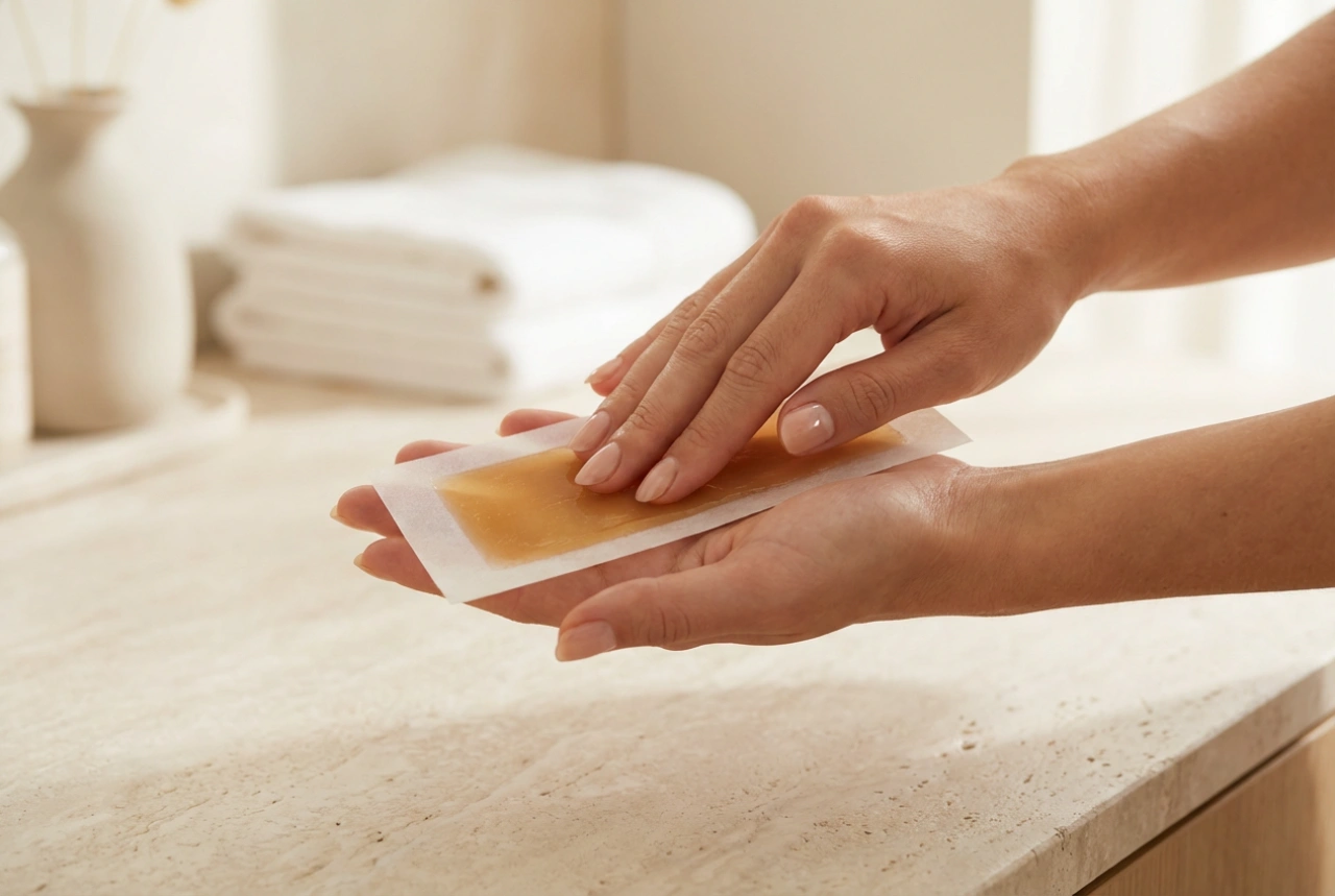 Bandes de cire : comment les chauffer, les appliquer et les retirer correctement
