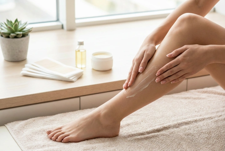 Épilation des jambes à la cire : préparation de la peau, sens du retrait et soins après-épilation