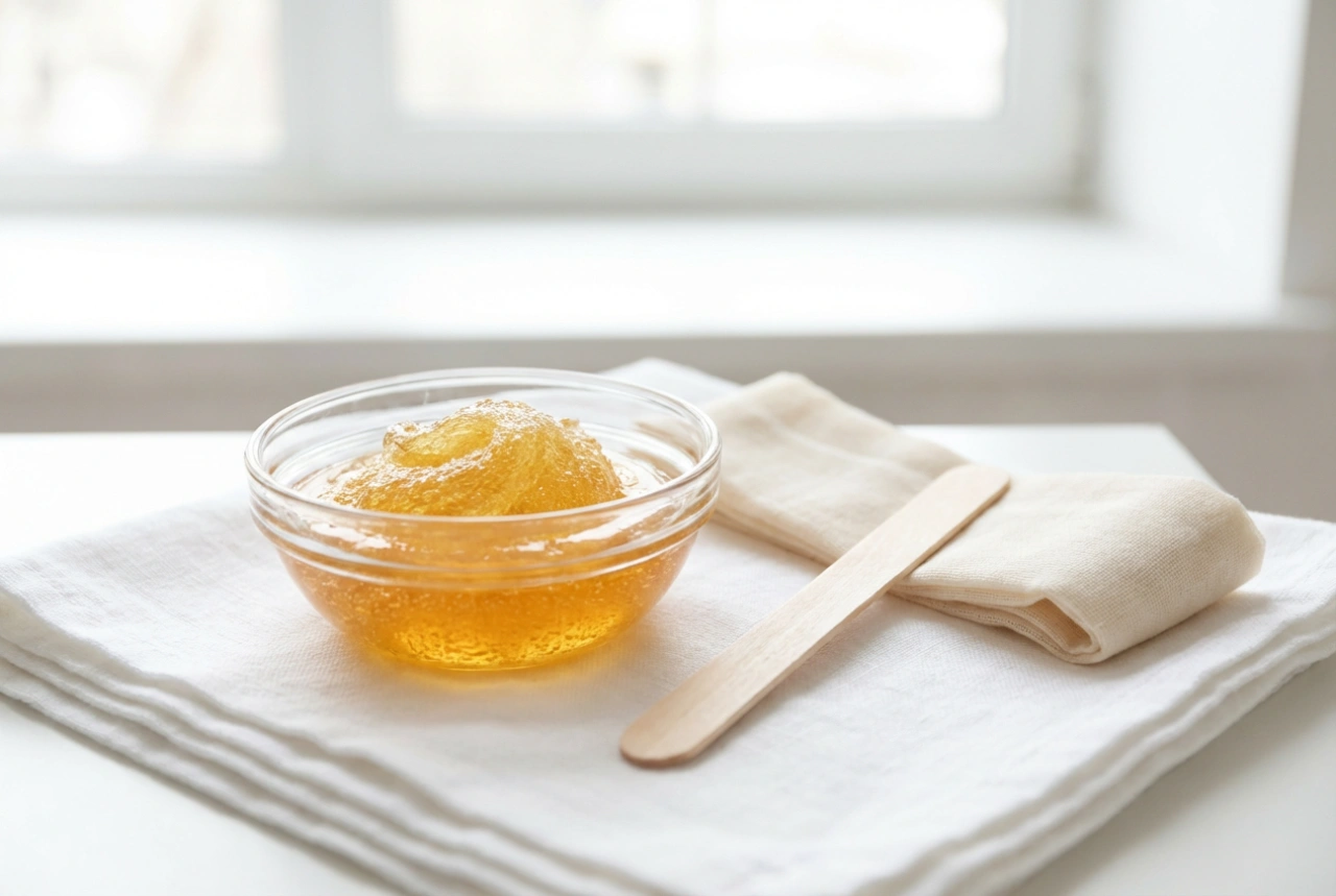 Pâte à sucre pour l'épilation : préparation de la peau et technique