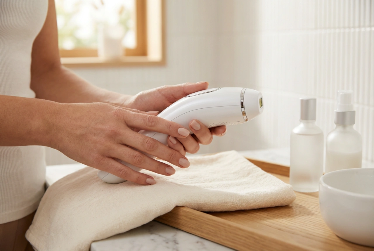 Épilateur à lumière pulsée : comment l'utiliser à la maison pas à pas et planifier les séances