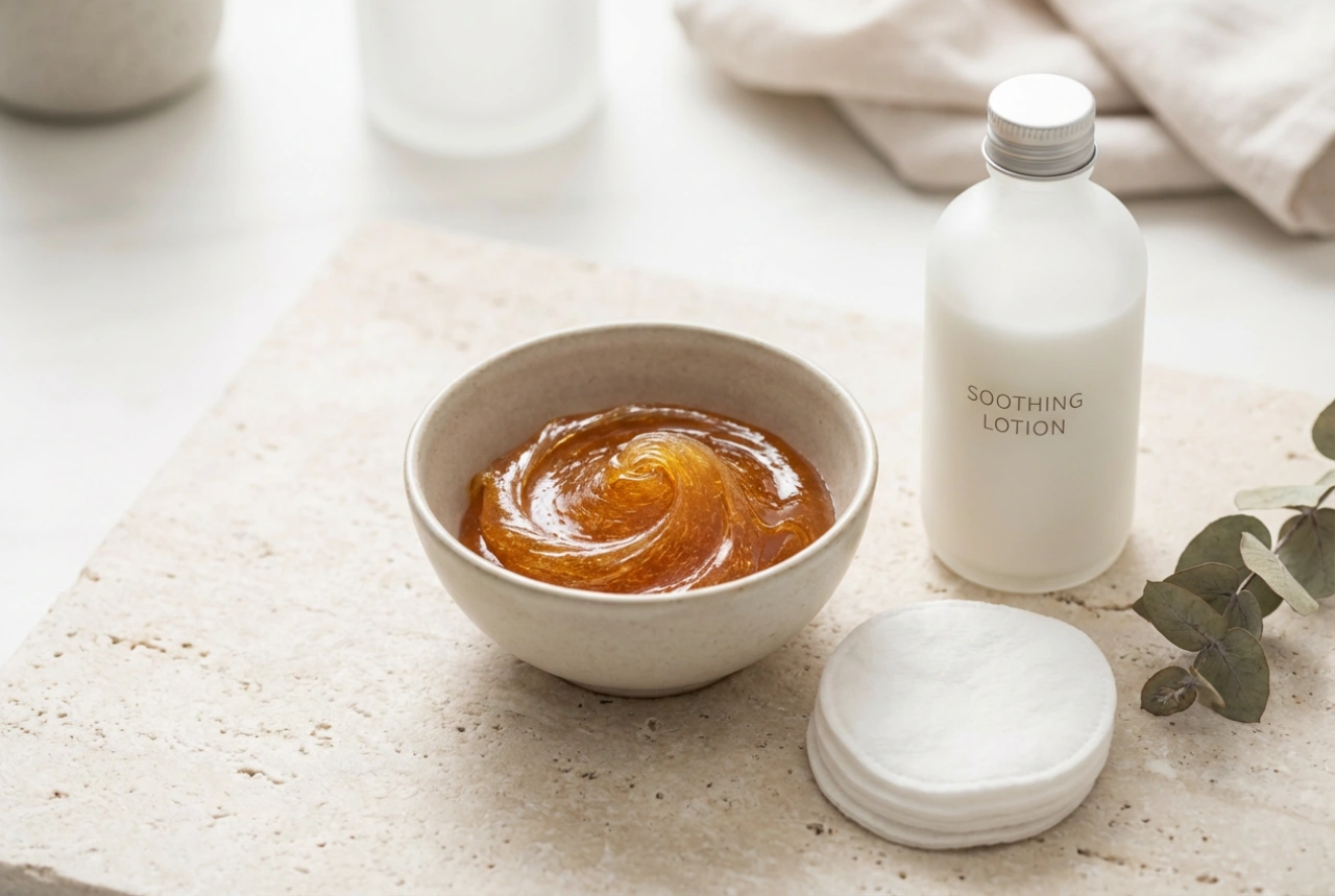 Pâte de sucre pour l'épilation : technique du sugaring et soin de la peau