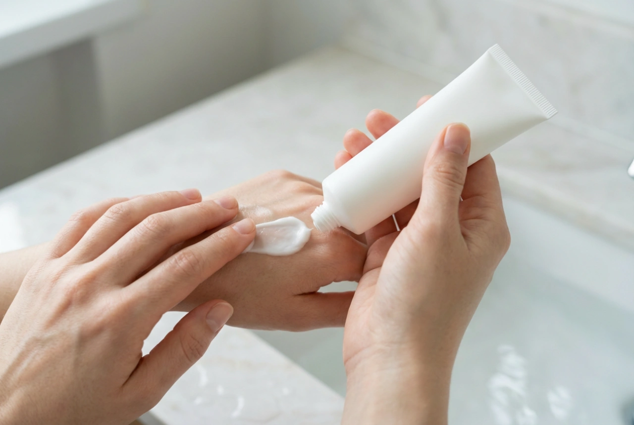 Crème pour les mains très sèches : soin intensif étape par étape