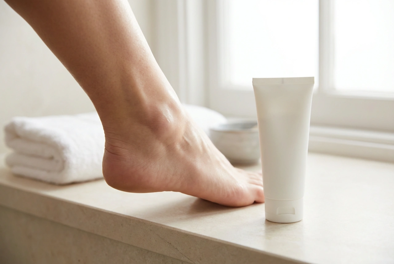 Crème pour les pieds à l'urée 30% : soin des talons rugueux