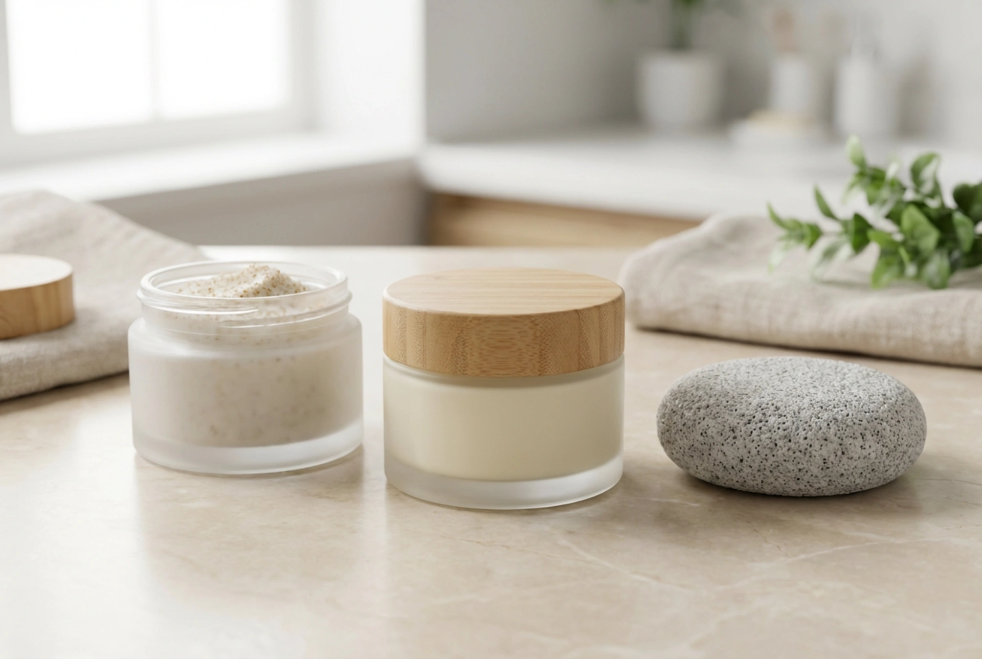 Crème à l'urée pour les talons : comment l'associer au gommage et à la pierre ponce