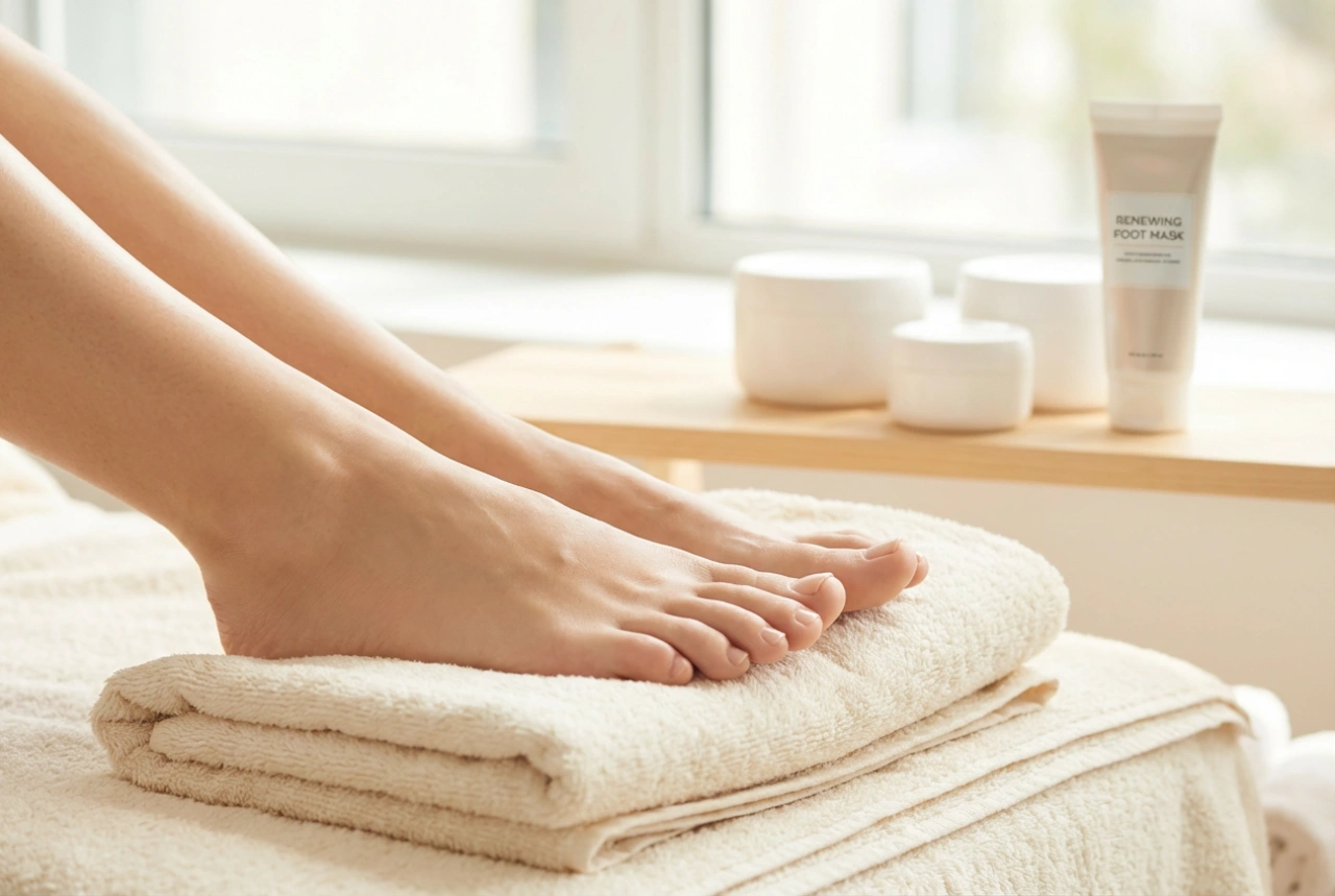 Masque exfoliant pour les pieds : comment ça marche et comment éviter les irritations