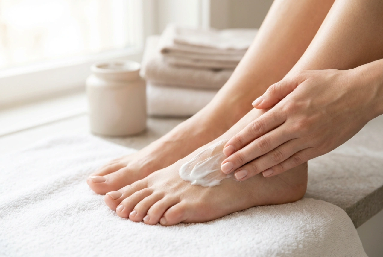 Urée pour les pieds : quand utiliser des crèmes à 10%, 20% et 30%