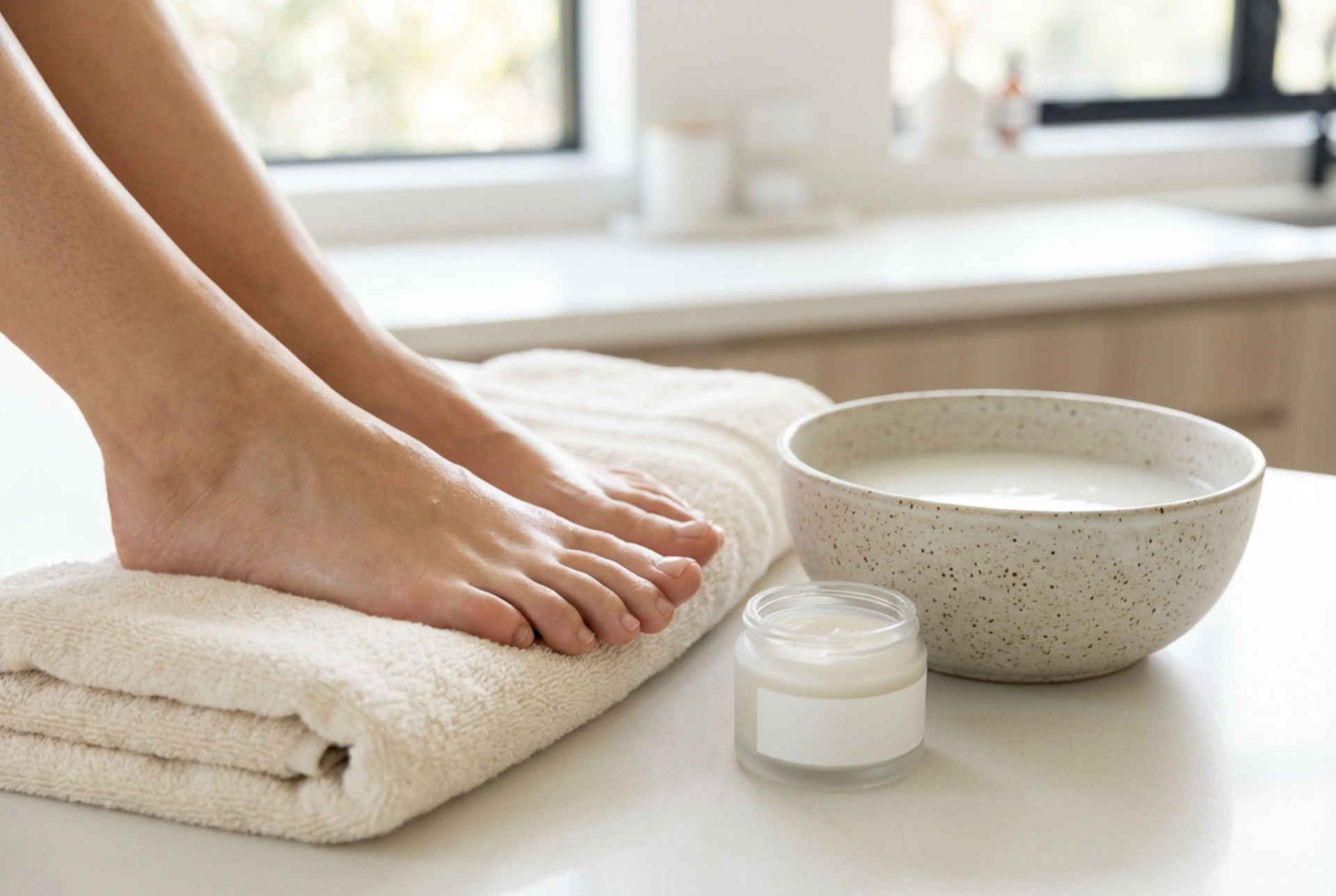 Peau sèche des pieds : programme de soin, exfoliation et protection des talons