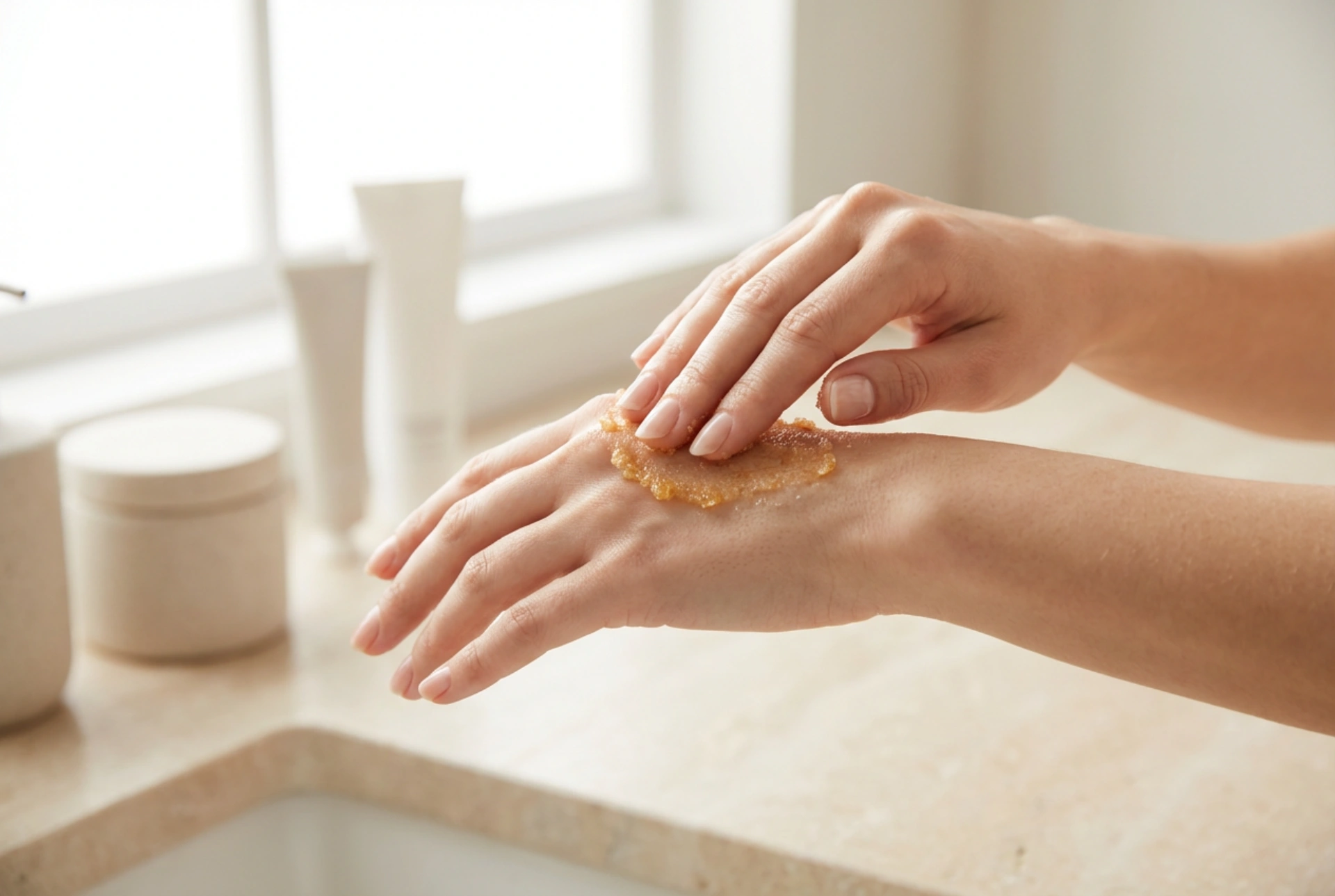 Gommage des mains : technique de massage, fréquence et soins post-peeling