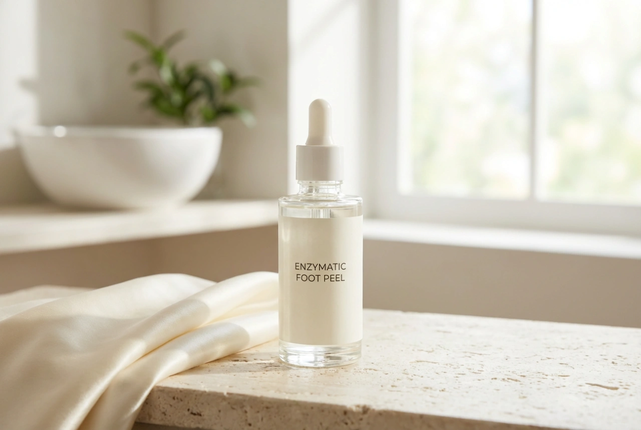 Gommage enzymatique pour les pieds : une exfoliation douce sans friction