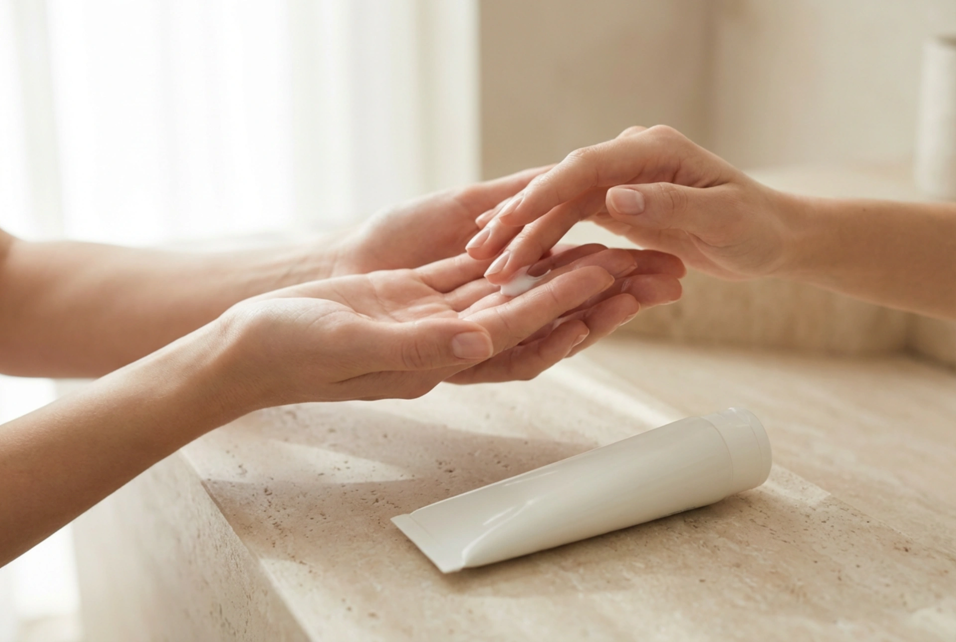 Gel hydroalcoolique pour les mains : application, quantité et protection de la peau contre la sécheresse