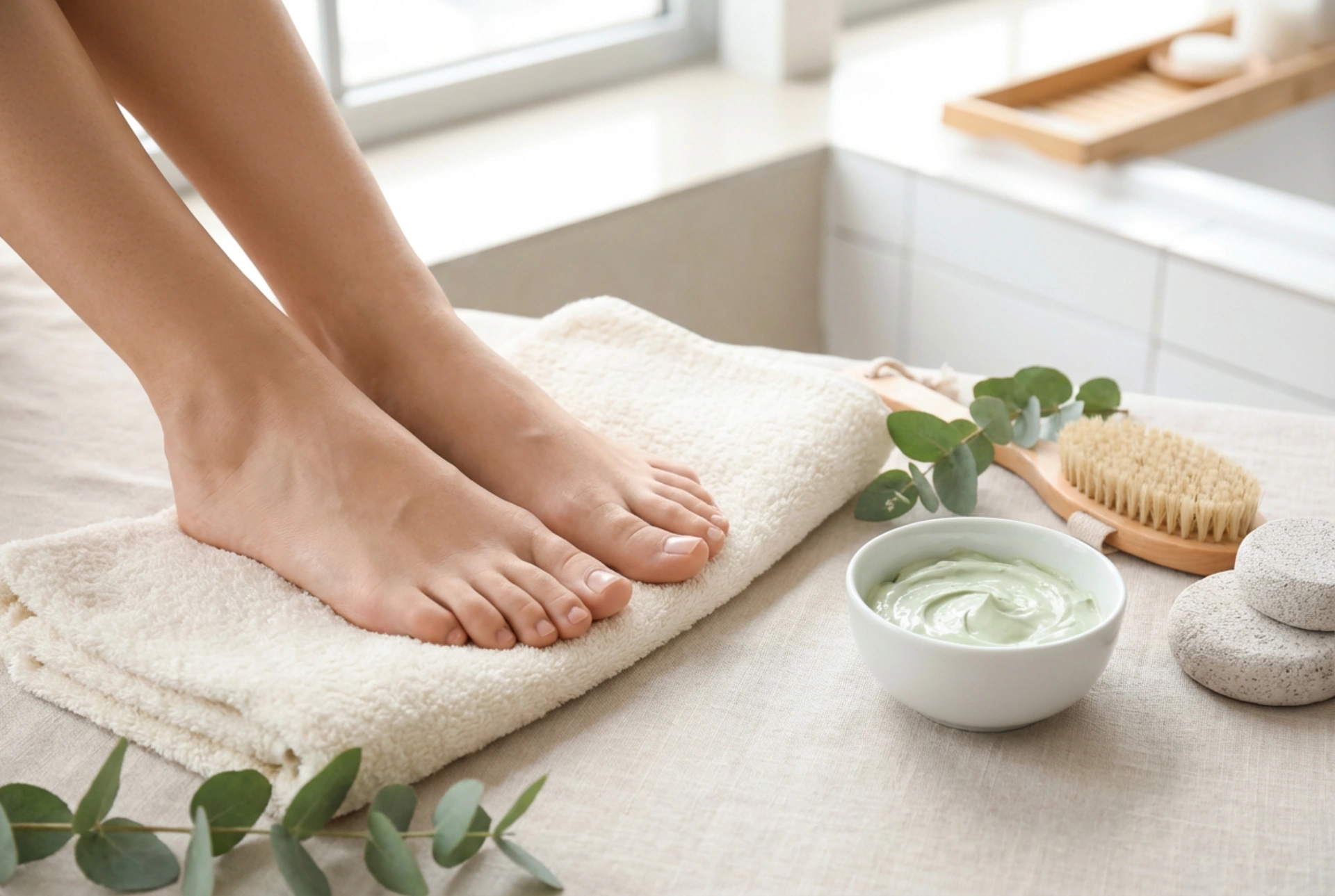 Masque exfoliant pour les pieds : comment le préparer, l'appliquer et le rincer