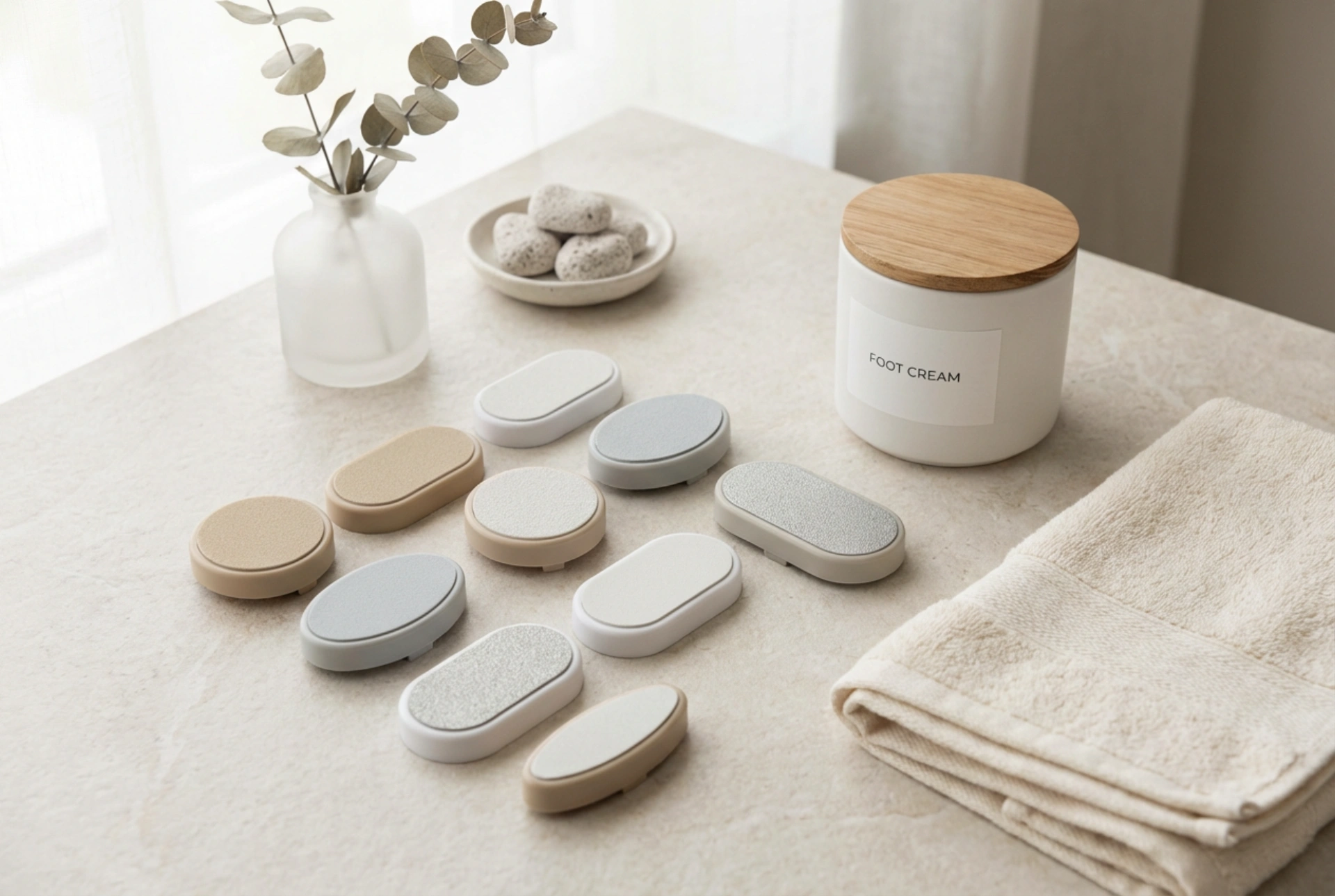 Embout de ponceuse pour les pieds : types d'embouts et quand les utiliser