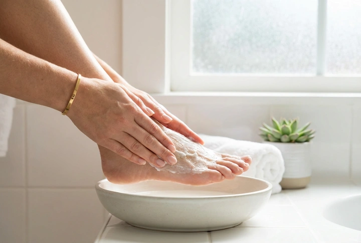 Masque exfoliant pour les pieds : comment effectuer un traitement en toute sécurité à la maison