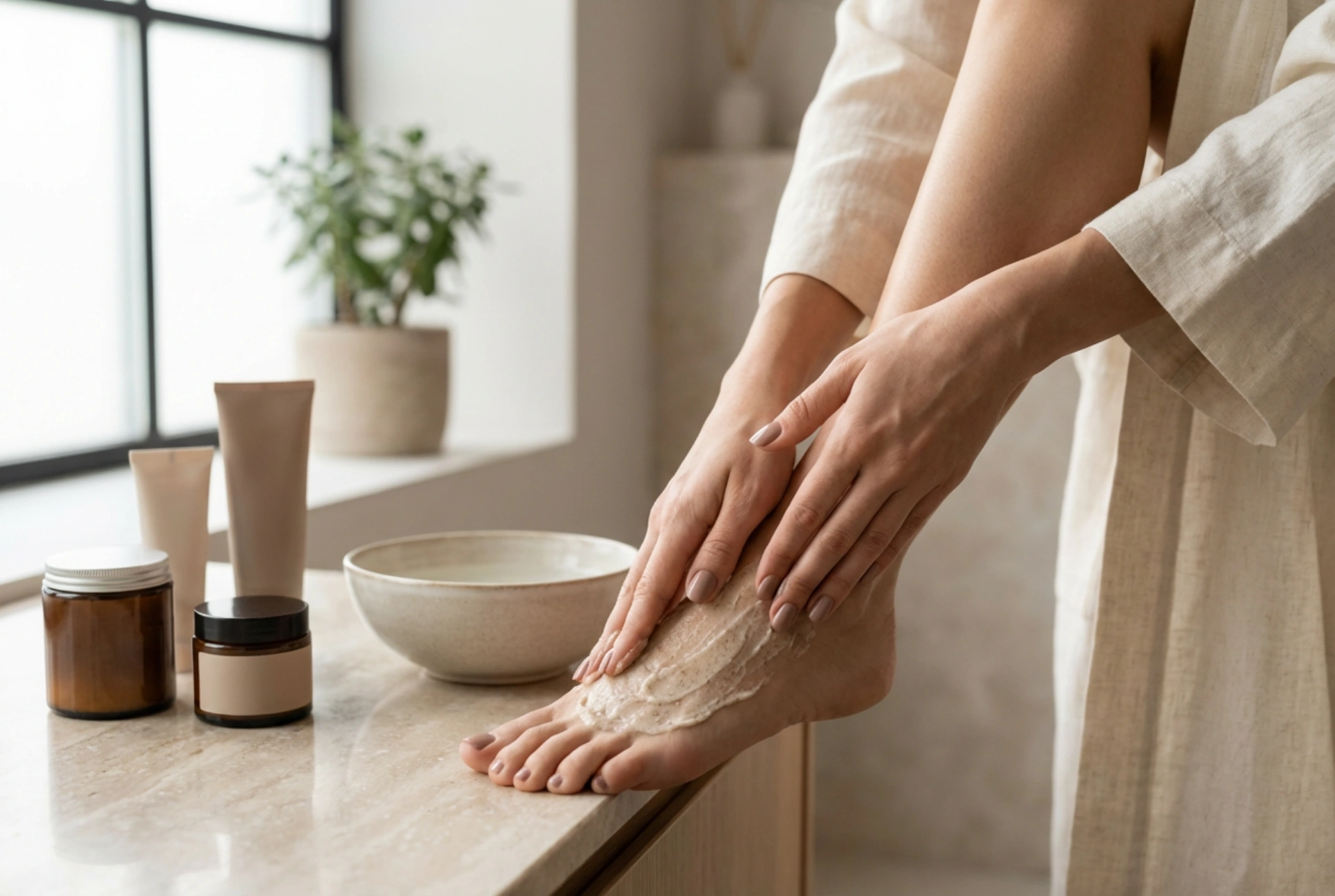 Le gommage des pieds dans la routine de soin : comment choisir le produit et masser