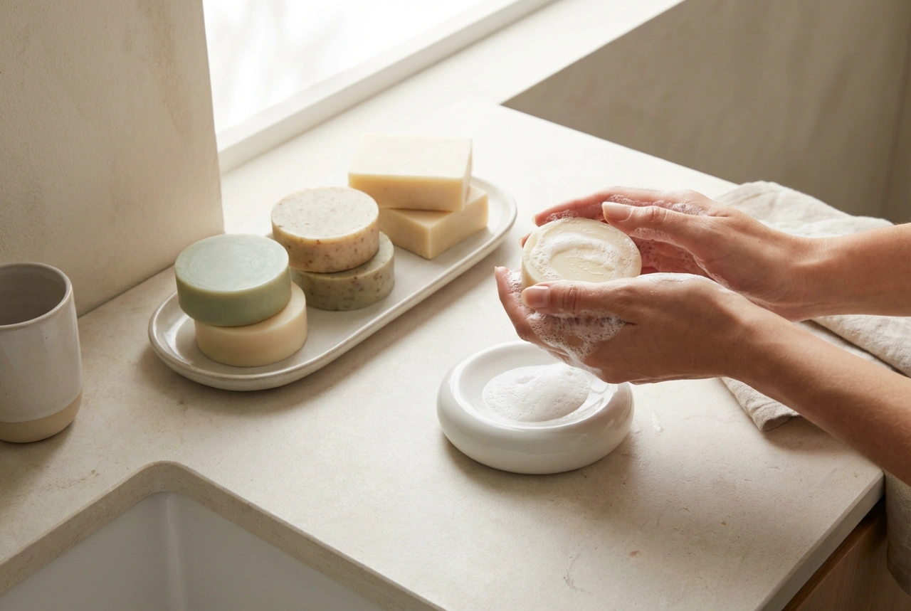 Le savon solide : comment le choisir, le faire mousser et le conserver sans l'altérer