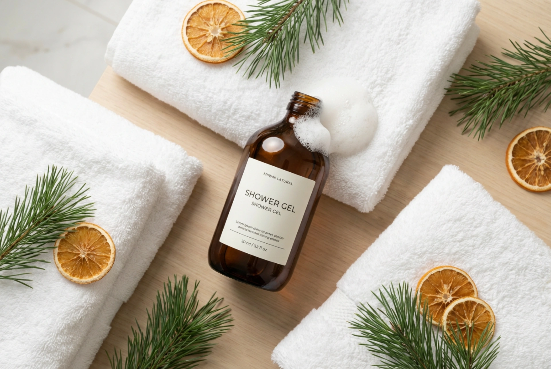 Gel douche de Noël : parfums, mousse et soin de la peau en hiver