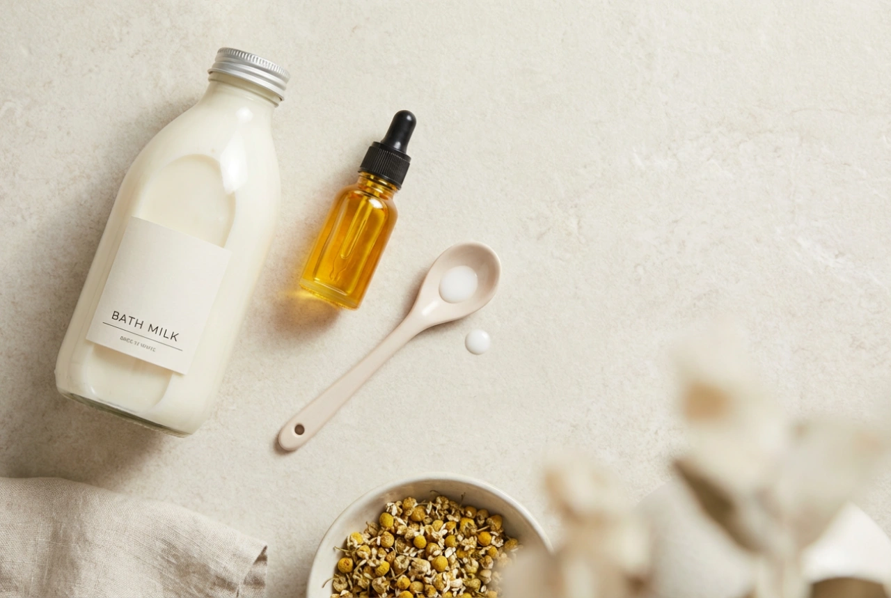 Lait de bain : comment le doser, le combiner avec une huile et prendre soin de sa peau
