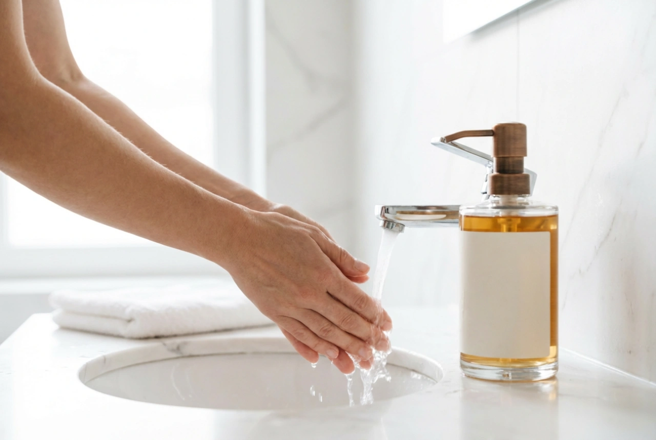 Savon liquide antibactérien : comment l'utiliser et prendre soin de la peau des mains